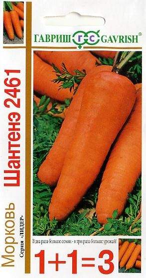  Морковь Шантенэ 2461 (1+1=3) (г) 4,0гр 