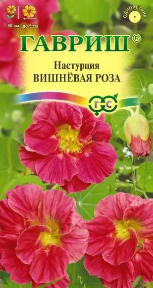 Настурция Вишневая роза (гавриш) 1,0 гр 