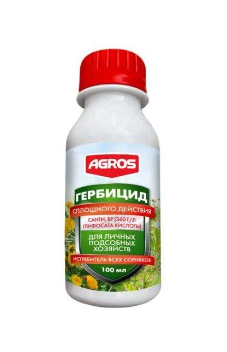 Купить Гербицид сплошного действия (agros) 100мл от