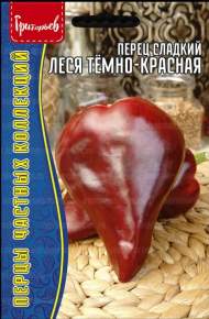 Перец сладкий Леся темно-красная (Григорьев) 10шт Перец сладкий Леся темно-красная (Григорьев) 10шт
