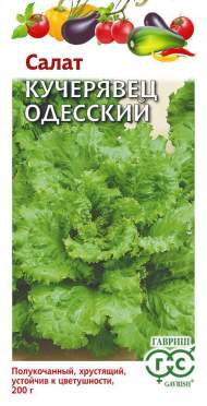 Салат полукочанный Одесский кучерявец (гавриш) 0,5 гр Салат полукочанный Одесский кучерявец (гавриш) 0,5 гр