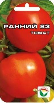 Томат Ранний 83 (сибирский сад) 20шт Томат Ранний 83 (сибирский сад) 20шт