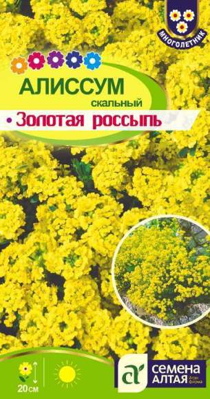 Алиссум Золотая россыпь (семена Алтая) 0,1гр многолетник 