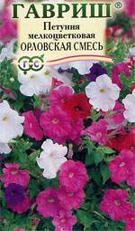 Петуния Орловская смесь (гавриш) 0,05гр 