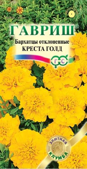 Бархатцы Креста голд (гавриш) 7шт Бархатцы Креста голд (гавриш) 7шт