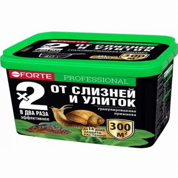 Средство от улиток и слизней 0,3кг (Форте,банка)  – купить в г. Москва