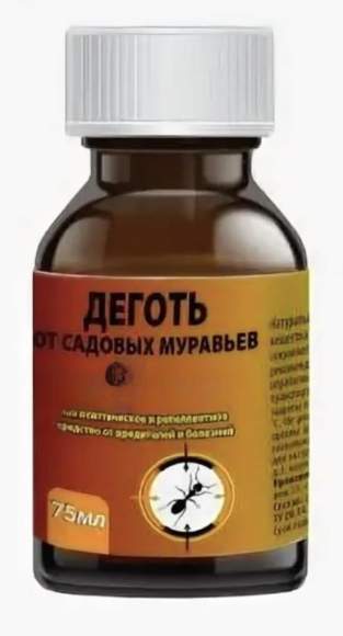 Деготь от садовых от муравьев (евросемена) 75мл 