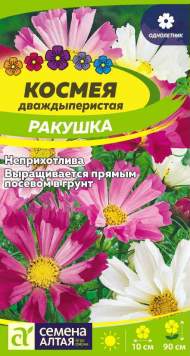 Космея Ракушка (семена Алтая) 0,3 гр