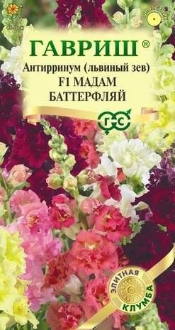 Антирринум (львиный зев) F1 Мадам Баттерфляй, смесь (гавриш) 7 шт