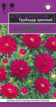 Астра Трубадур красный (гавриш) 0,05 гр
