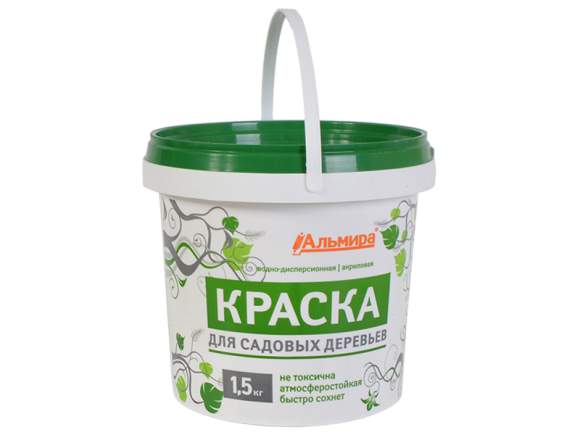 Краска для садовых деревьев 1,5 кг "Альмира"
