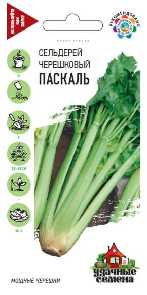 Сельдерей черешковый Паскаль (гавриш) (ус) 0,1гр 