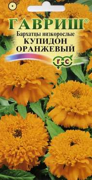 Бархатцы Купидон оранжевый (гавриш) 0,05гр Бархатцы Купидон оранжевый (гавриш) 0,05гр