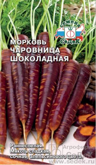  Морковь Чаровница шоколадная (с) 0,1гр 