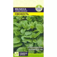 Мелисса лекарственная Свежесть (семена Алтая) 0,1гр Мелисса лекарственная Свежесть (семена Алтая) 0,1гр