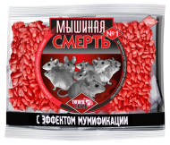 Мышиная смерть №1 (зерно) 100гр Мышиная смерть №1 (зерно) 100гр