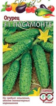 Огурец Пасамонте F1 (г) 0,3гр Огурец Пасамонте F1 (г) 0,3гр