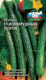 Огурец Изумрудный поток F1 (седек) 0,2гр Огурец Изумрудный поток F1 (седек) 0,2гр