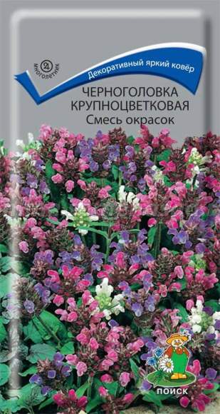Черноголовка Крупноцветковая смесь (прунелла) (поиск) 25шт 