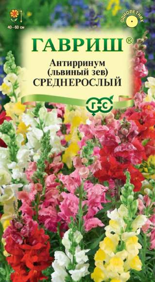 Антирринум (львиный зев) Среднерослый (гавриш) 0,05 гр
