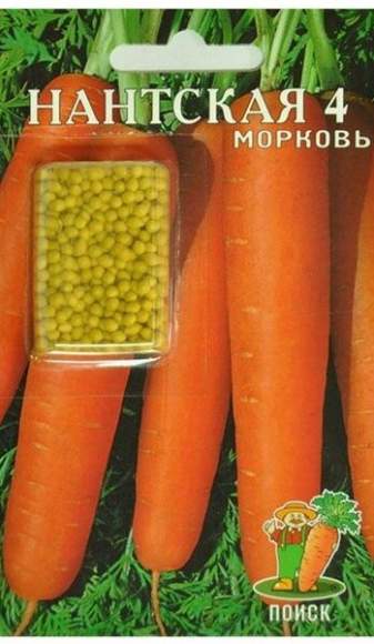  Морковь гранулы Нантская 4 (поиск) 300 шт 