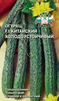 Огурец Китайский холодоустойчивый F1 (седек) 0,2 гр