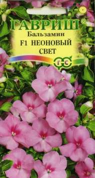 Бальзамин Неоновый свет F1 (гавриш) 4шт