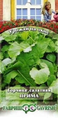 Горчица листовая Прима (гавриш) 1,0 гр (урожай на окне) Горчица листовая Прима (гавриш) 1,0 гр (урожай на окне)