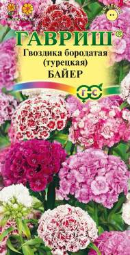 Гвоздика Байер турецкая махровая (гавриш) 0,1 гр Гвоздика Байер турецкая махровая (гавриш) 0,1 гр